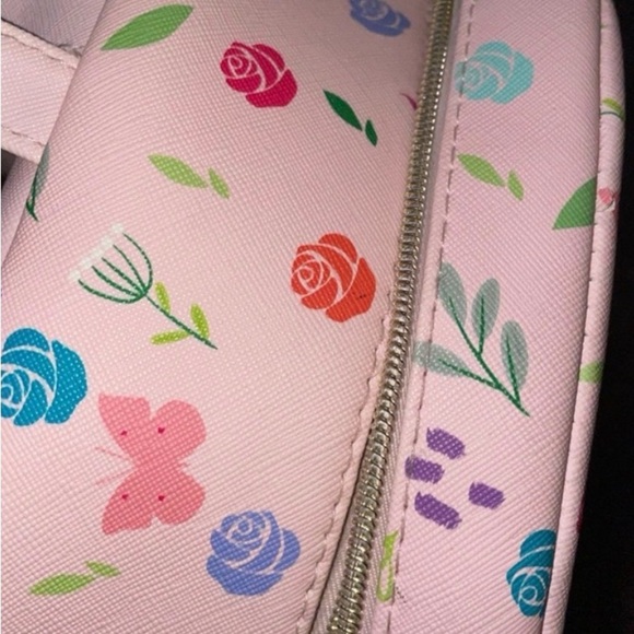 Ouran High School Host Club Mini Backpack Pink Anime Floral Style - Picture 6 of 6